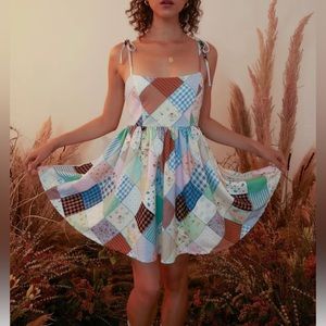 Dolls Kill X Holly Hobbie patchwork dress